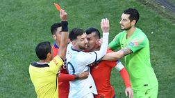 Argentina, Messi paga l’espulsione contro il Cile: multa e squalifica
