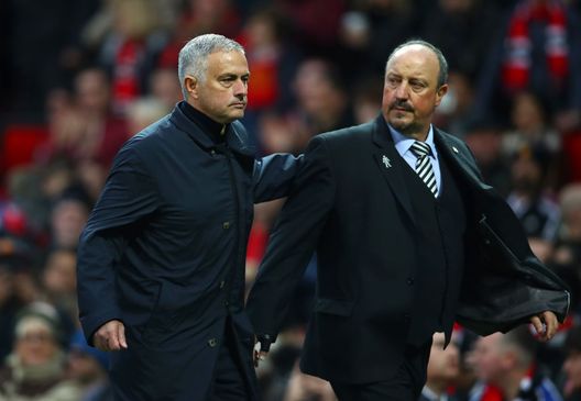 Benitez Murinho (getty images) Benitez Murinho (getty images)