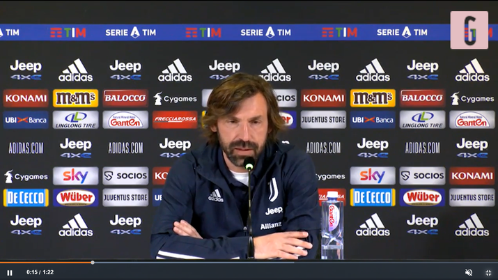 Juventus-Benevento, Pirlo: “Inutile raccontarci storie se poi non si ha voglia. Futuro, Arthur e CR7? Rispondo così” Juventus-Benevento, Pirlo: “Inutile raccontarci storie se poi non si ha voglia. Futuro, Arthur e CR7? Rispondo così”