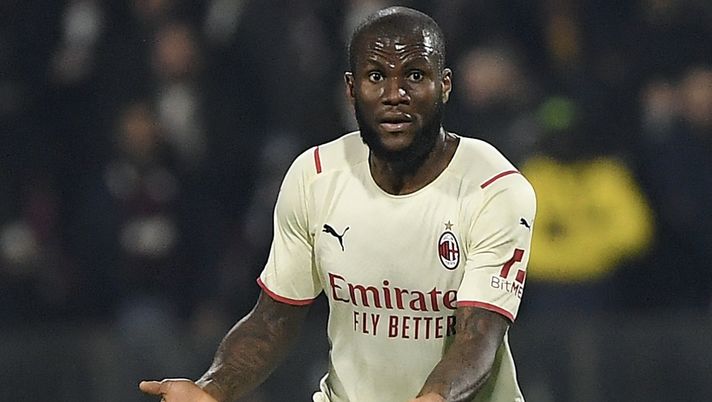 Franck Kessié (centrocampista AC Milan) durante Salernitana-Milan 2-2 (Serie A 2021-2022) | News (Getty Images) Franck Kessié AC Milan
