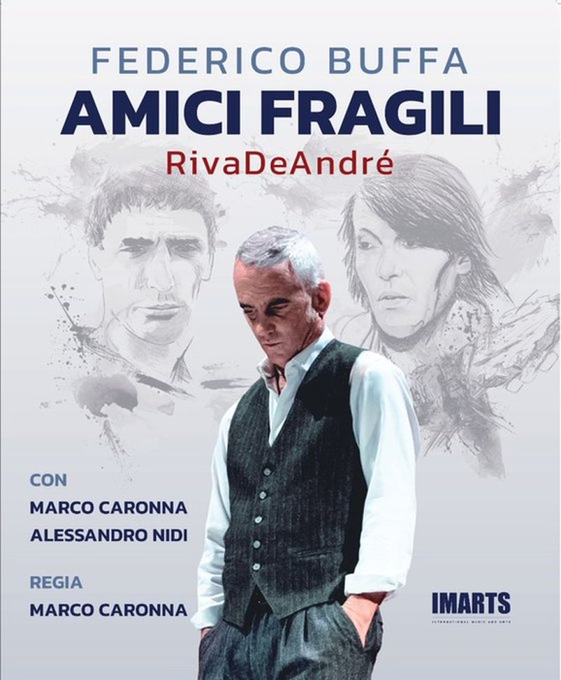 Gigi Riva & De André a teatro con Buffa: Cagliari applaude a scena aperta- immagine 2