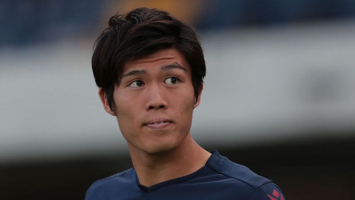 during the Serie A match between Hellas Verona and Bologna FC at Stadio Marcantonio Bentegodi on August 25, 2019 in Verona, Italy. Bologna, le sensazioni sui rientri di Tomiyasu e Dijks. Faragò è desaparecido - immagine 1