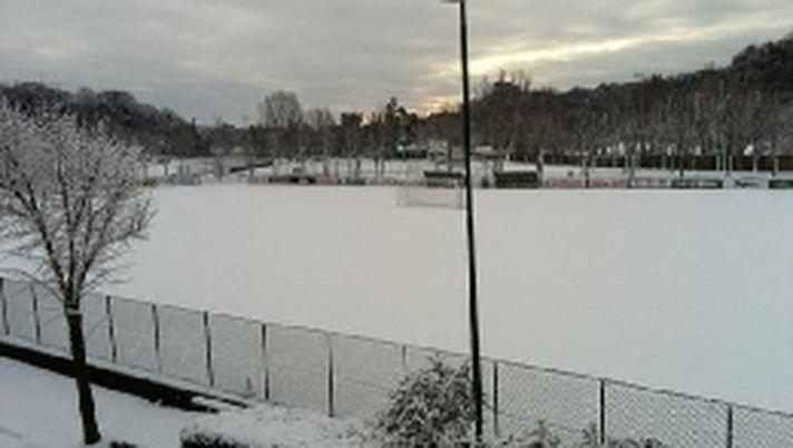 Neve a Roma: Luis Enrique è rimasto a dormire a Trigoria - immagine 1