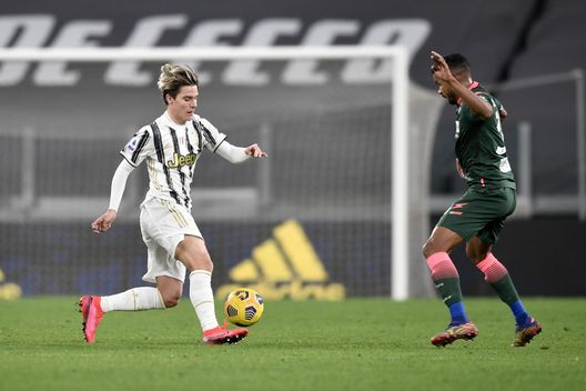 Il centrocampista della Juventus Nicolo Fagioli Il centrocampista della Juventus Nicolo Fagioli