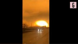 VIDEO Guerra in Ucraina, bagliore a Cerkasy: l’esplosione fortissima nella notte