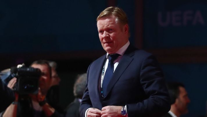 BUCHAREST, ROMANIA - NOVEMBER 30: Ronald Koeman, Netherlands Head Coach arrives at the venue prior to the UEFA Euro 2020 Final Draw Ceremony at the Romexpo on November 30, 2019 in Bucharest, Romania. (Photo by Dean Mouhtaropoulos/Getty Images) BUCHAREST, ROMANIA - NOVEMBER 30: Ronald Koeman, Netherlands Head Coach arrives at the venue prior to the UEFA Euro 2020 Final Draw Ceremony at the Romexpo on November 30, 2019 in Bucharest, Romania. (Photo by Dean Mouhtaropoulos/Getty Images)
