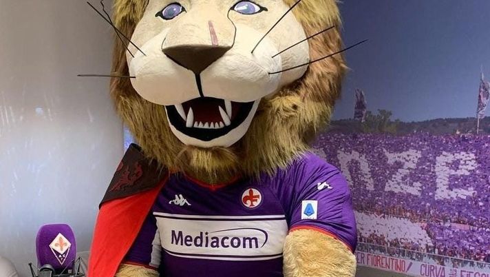 Ecco il leone Lorenzo 26! La nuova mascotte della Fiorentina - immagine 1