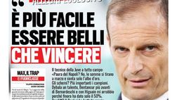 Prima Pagina, Tuttosport: “Allegri ‘E’ più facile essere belli che vincere’. Inter-Milan, derby per Barella. Super Novara col Frosinone”