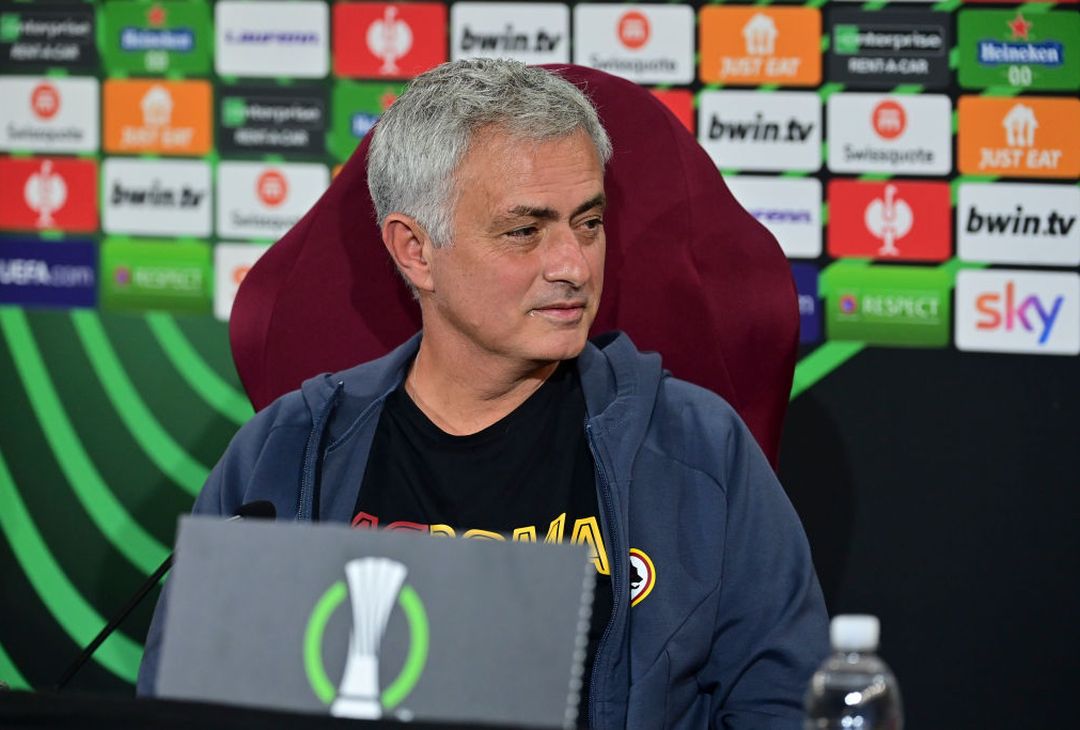 La conferenza stampa di Mourinho e Abraham –  FOTO GALLERY - immagine 6