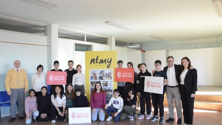 FONDAZIONE MILAN E FONDAZIONE NTMY LANCIANO 'TALENTI IN GIOCO' (fonte Milan)