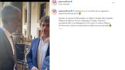 VIDEO Palermo, Mirri dialoga con Alberto Angela durante la ripresa di “Meraviglie”
