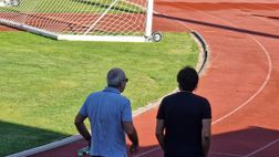 FOTO Ritiro Dimaro, Giuntoli a bordo campo: oggi il ds è allo stadio di Carciato