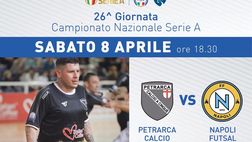 Petrarca, sabato alla Gozzano arriva il Napoli