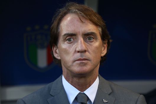 Roberto Mancini (Commissario Tecnico Nazionale Italiana), qui durante Italia-Ungheria 2-1 di Nations League | News (Getty Images) Roberto Mancini Italia-Ungheria 2-1 Nations League