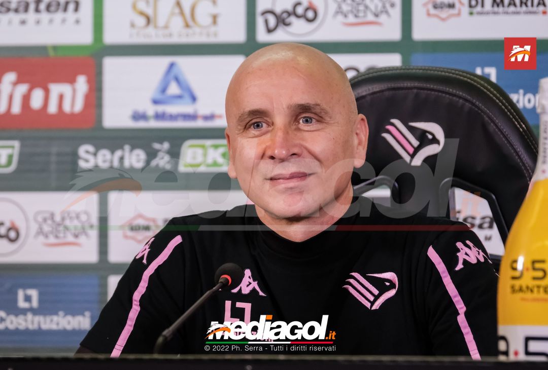 FOTO PALERMO, verso il Brescia: Mister Corini in conferenza stampa (Gallery) - immagine 11