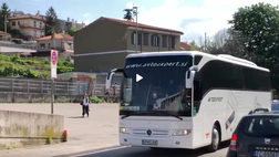 VIDEO Triestina-Palermo, i rosanero arrivano allo stadio “Nereo Rocco”