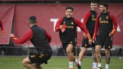 Roma, la rifinitura a Trigoria in vista dell’Inter – FOTOGALLERY