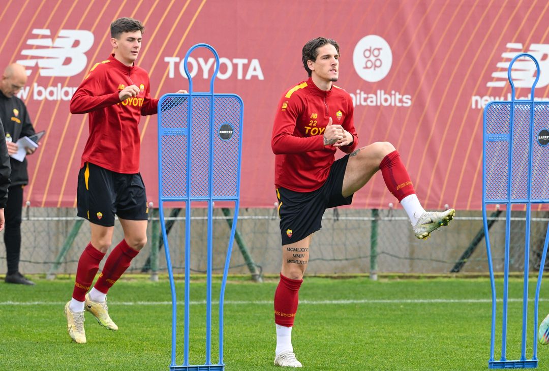 Roma, l’allenamento a due giorni dalla sfida con il Bologna – FOTO GALLERY - immagine 17