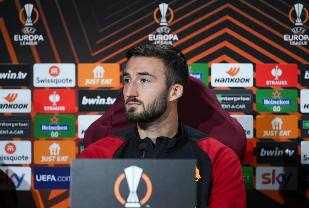 Roma-Feyenoord, la conferenza stampa di De Rossi e Cristante – FOTO GALLERY - immagine 14