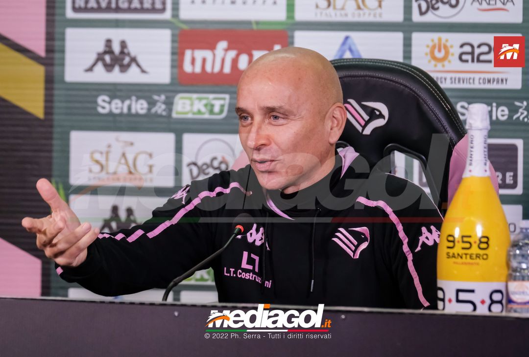 FOTO PALERMO, verso il Como: Mister Corini in conferenza stampa (Gallery) - immagine 32