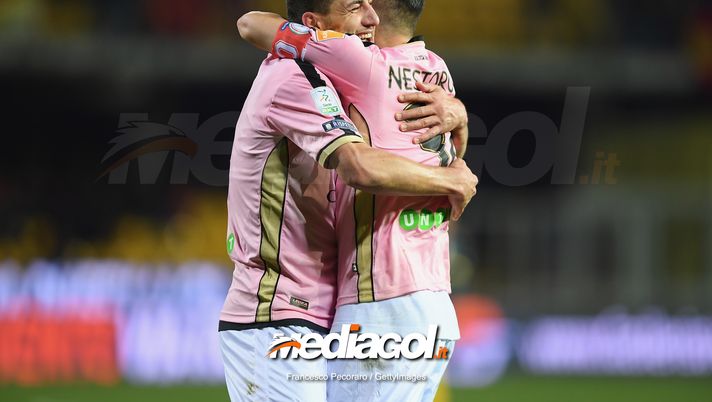 during the Serie B match between Benevento and Carpi FC at Stadio Ciro Vigorito on April 14, 2019 in Benevento, Italy. during the Serie B match between Benevento and Carpi FC at Stadio Ciro Vigorito on April 14, 2019 in Benevento, Italy.