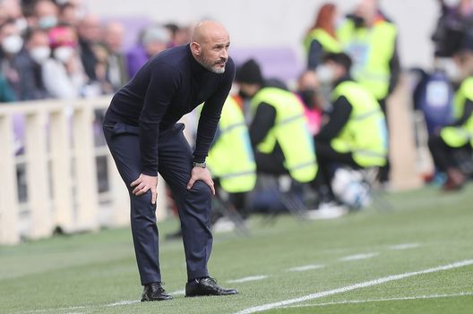 FLORENCE, ITALY - APRIL 03: Vincenzo Italiano (Photo by Gabriele Maltinti/Getty Images) Italiano in Fiorentina-Empoli