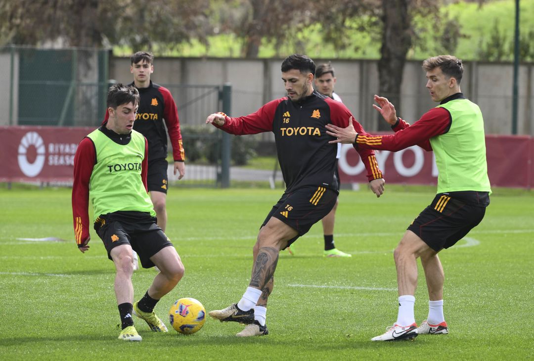 Trigoria, l’allenamento post Brighton: Lukaku ancora ko – FOTOGALLERY - immagine 18
