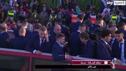 VIDEO/ Marocco, pullman scoperto e tifosi in festa per la squadra