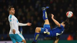 VIDEO / Ranieri contro Benitez, decide questo super gol di Okazaki