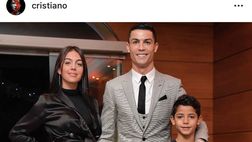 Georgina criticata in Portogallo per il look sfoggiato alla cena di Natale bianconera