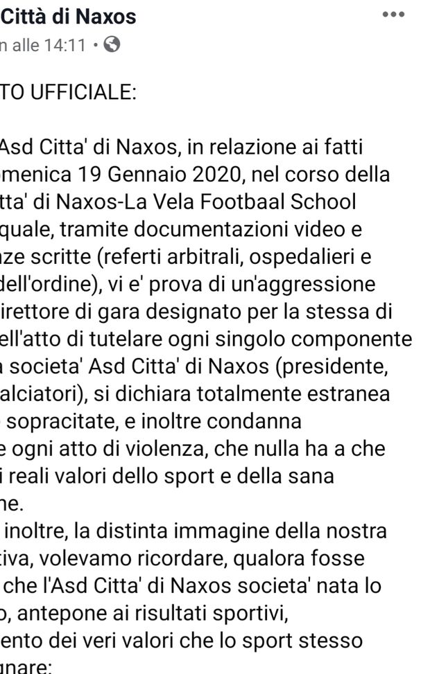 La squadra Città di Naxos prende le distanze... La squadra Città di Naxos prende le distanze...