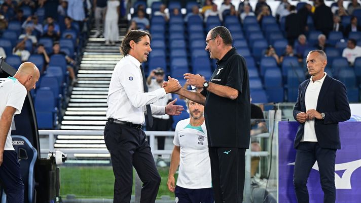 Sarri e Inzaghi Sarri e Inzaghi