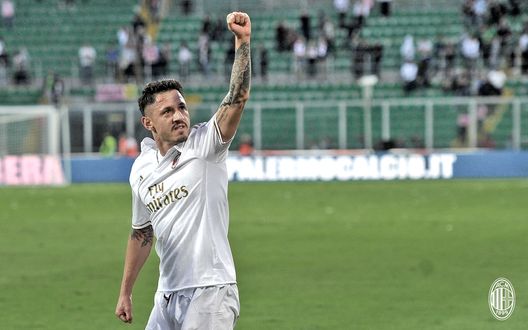  Gianluca Lapadula, attaccante del Milan (credits: acmilan.com) 