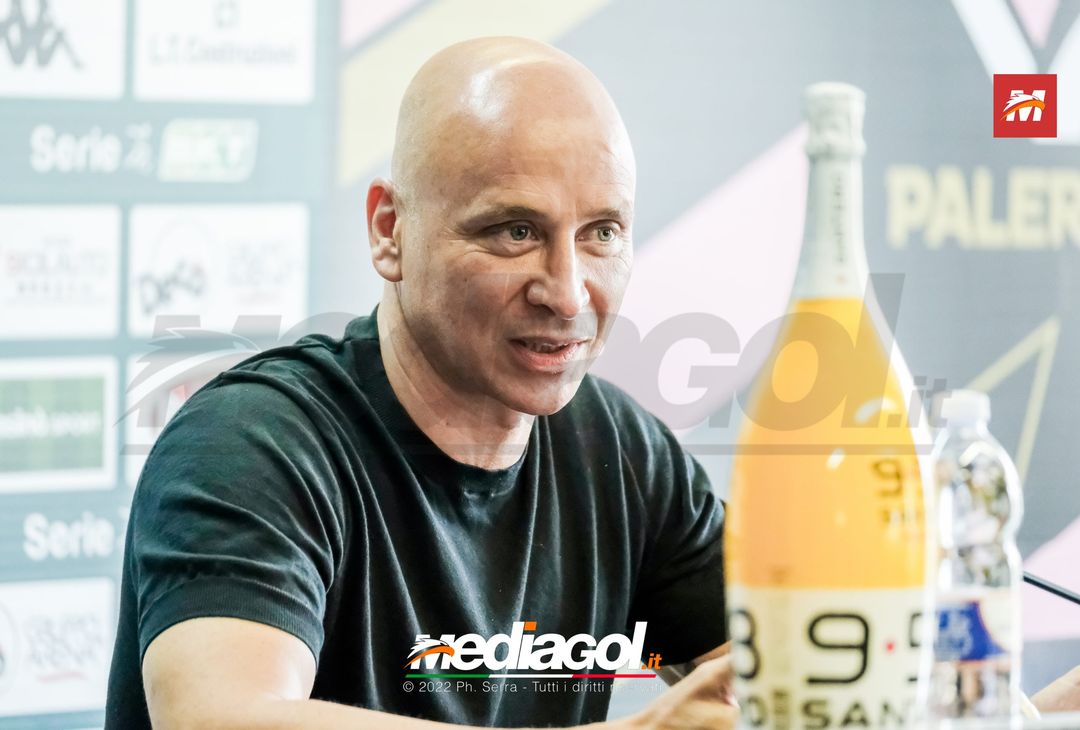FOTO PALERMO, Corini in conferenza stampa prima del match contro il Bari (Gallery) - immagine 14