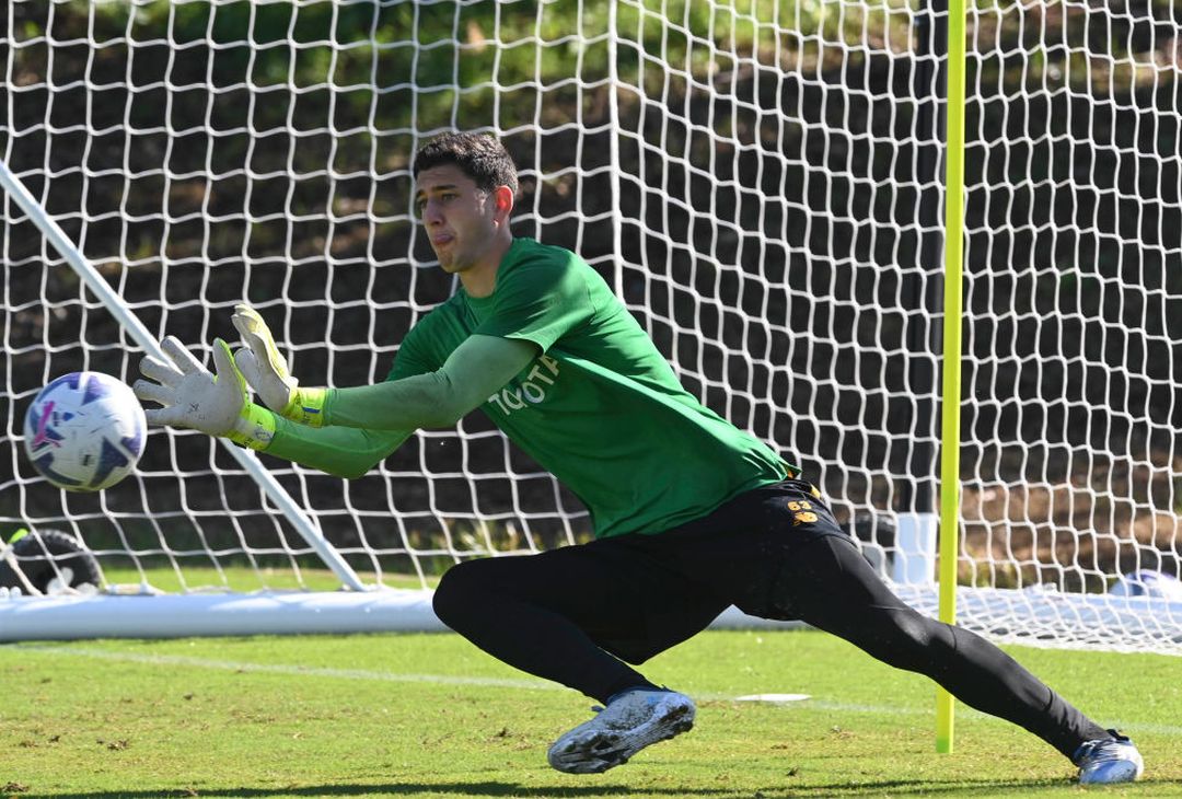 Trigoria, Karsdorp e Zaniolo ancora in gruppo. Kumbulla a parte – FOTO GALLERY - immagine 6