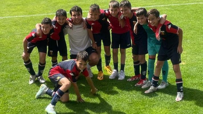 Genoa, i figli di Criscito giocano bene il torneo in Germania e cantano “Gente di mare”… - immagine 1