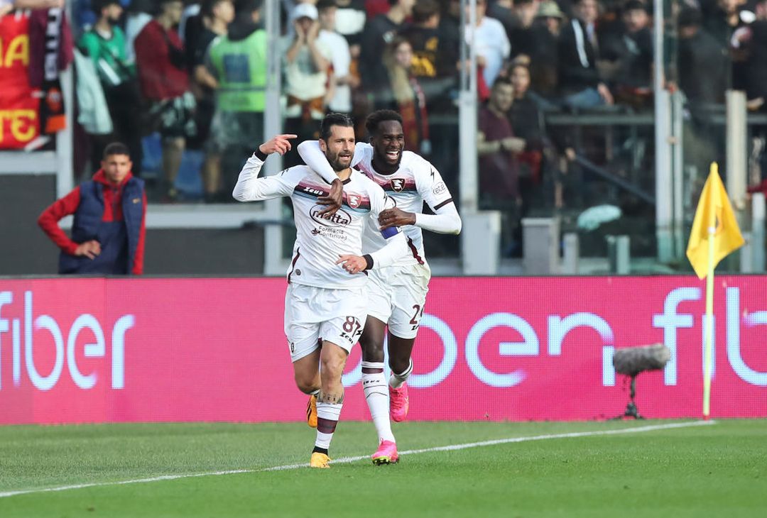 Roma-Salernitana 2-2 FOTO GALLERY - immagine 50