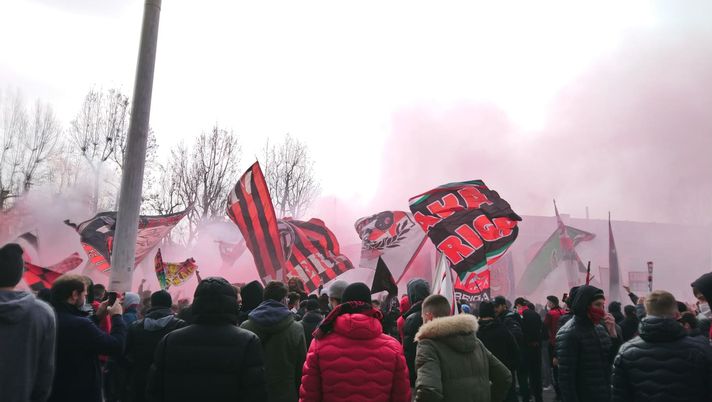 Atalanta-Milan: domenica mattina Curva Sud di nuovo a Milanello 