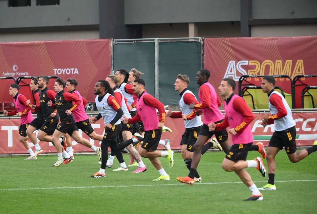 Trigoria, la ripresa degli allenamenti in vista di Roma-Feyenoord – FOTO GALLERY- immagine 1