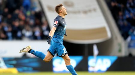 SINSHEIM, GERMANY - FEBRUARY 24: Andrej Kramaric of Hoffenheim celebrates the first goal during the Bundesliga match between TSG 1899 Hoffenheim and Sport-Club Freiburg at Wirsol Rhein-Neckar-Arena on February 24, 2018 in Sinsheim, Germany. (Photo by Christof Koepsel/Bongarts/Getty Images) SINSHEIM, GERMANY - FEBRUARY 24: Andrej Kramaric of Hoffenheim celebrates the first goal during the Bundesliga match between TSG 1899 Hoffenheim and Sport-Club Freiburg at Wirsol Rhein-Neckar-Arena on February 24, 2018 in Sinsheim, Germany. (Photo by Christof Koepsel/Bongarts/Getty Images)