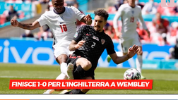 VIDEO Europei 2021, Inghilterra-Croazia: le immagini del gol di Sterling