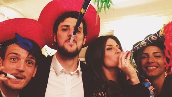 Capodanno 2014 (FOTO): Totti, Destro, Florenzi, Balzaretti e De Sanctis insieme per festeggiare Vito Scala 