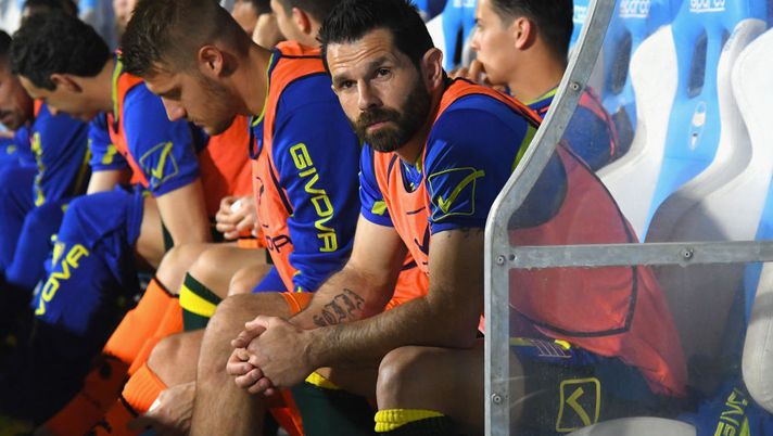 Sergio Pellissier, attaccante del Chievo (credits: GETTY images) 