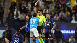VIDEO / Simeone, espulsione in Napoli-Inter: i falli. Highlights Supercoppa