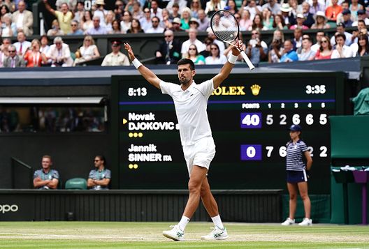 Djokovic (Getty Images) Djokovic