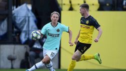Borussia Dortmund-Inter, le pagelle: Madonna, cambi discutibili. Lindkvist fa ben sperare