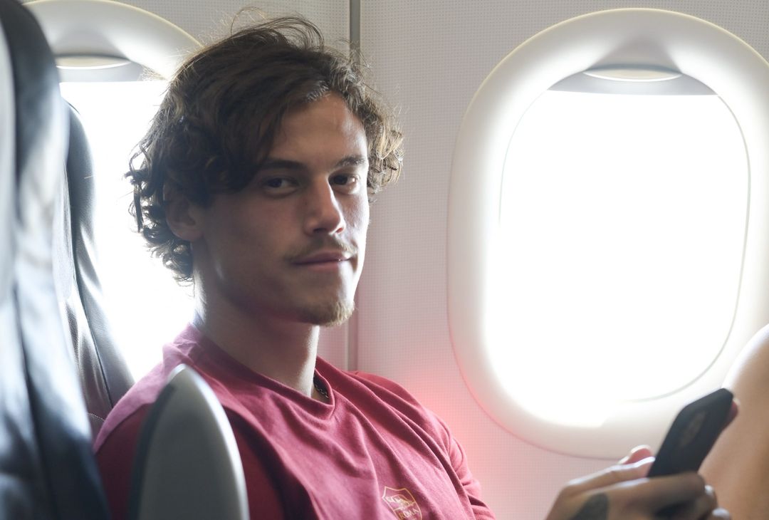 La Roma in partenza per il Portogallo – FOTO GALLERY - immagine 22