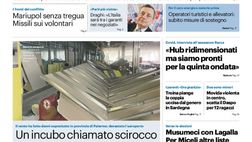 Prima Pagina, Giornale di Sicilia: “Putin scatena la guerra del gas”