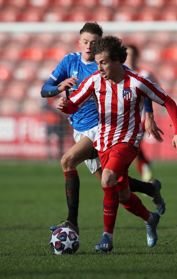 Atletico Madrid, Rodrigo Riquelme in UEFA Youth League (Photo by Ian MacNicol/Getty Images) 