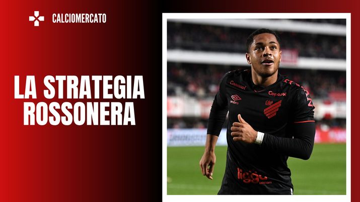 Vitor Roque attaccante Athletico Paranaense obiettivo AC Milan